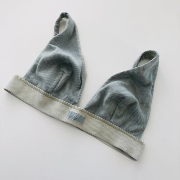 Skims Cotton Ribbed Boxer and Plunge Bra Set - Picture 4 of 10